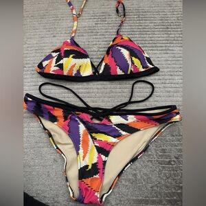 Chic multicolored bikini l'agent Agent Provocateur Sz med